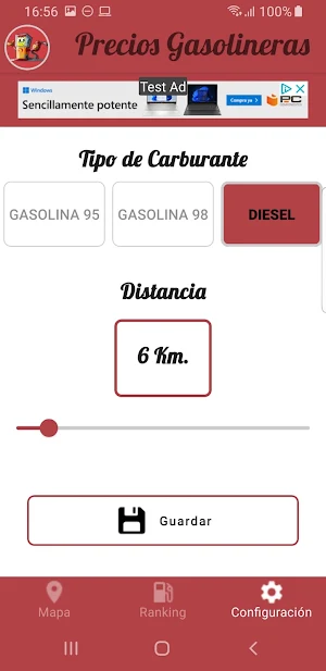 Precio gasolina en España Screenshot 3