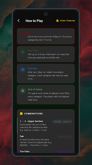 Yatzi Party Game Screenshot 0
