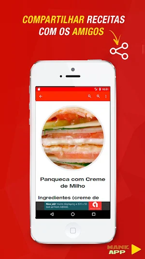 Receitas de Panquecas Screenshot 3