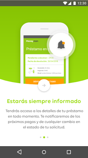 Moneyman | Préstamos Rápidos | 0% Primer Préstamo! Screenshot 2