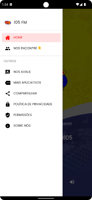 105 FM Frutal Screenshot 2