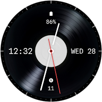 Vinyl Time - watch face