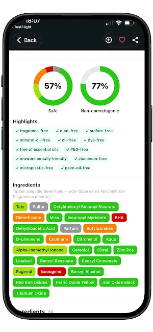 Hautschutzengel Screenshot 3