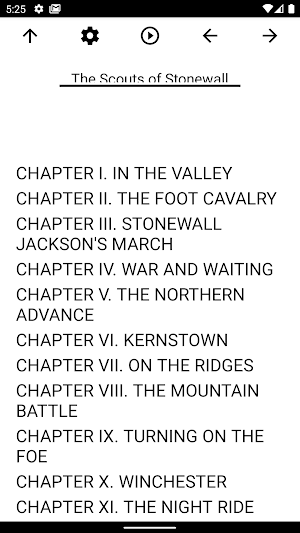 Book, The Scouts of Stonewall Screenshot 0