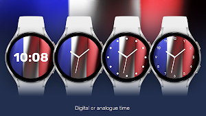 France Flag Watch Face Screenshot 2
