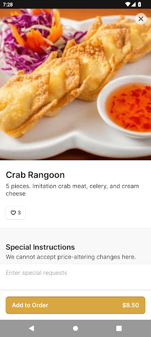 SaiMai Thai Restaurant To Go Screenshot 3