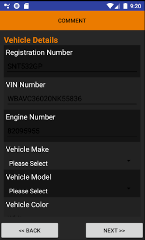 WebIQ - Fitment Manager Screenshot 3