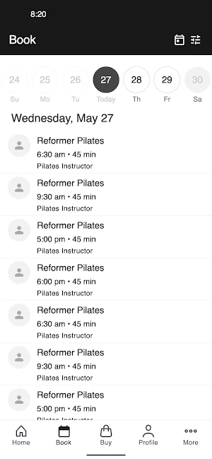 Miel Pilates Screenshot 1