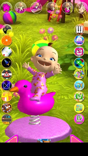 Talking Babsy Baby Screenshot 1