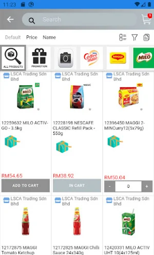 NestleShop Screenshot 1