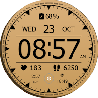 Key WF51 Digital Watch Face