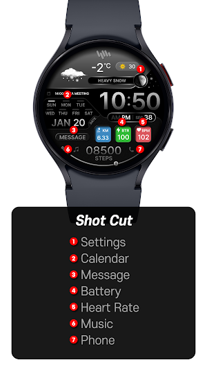 SamWatch Digital Weather 4 Screenshot 2