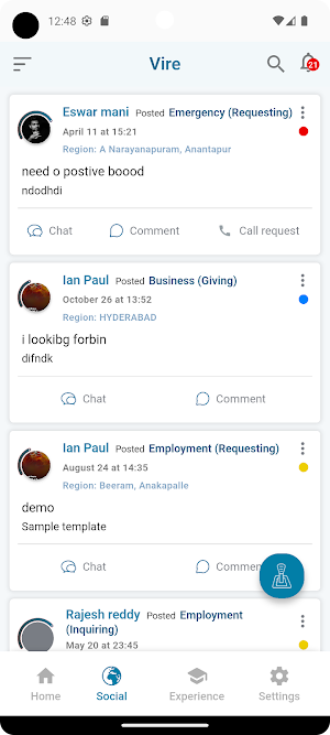 Vire App Screenshot 2