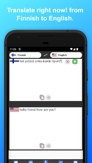 English to Finnish Translator Screenshot 3