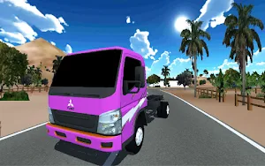 Truck Oleng Canter Simulator (Indonesia) Screenshot 0