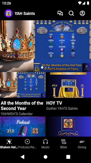 Gather YAH'S Saints Screenshot 0