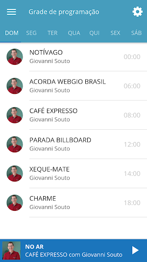 Rádio WEBGIO Screenshot 1