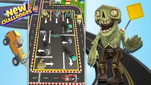 Car Parking:Zombie Traffic Jam Screenshot 3