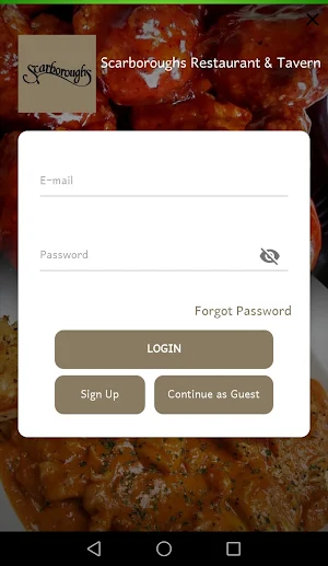 Scarboroughs Restaurant & Tavern Screenshot 0