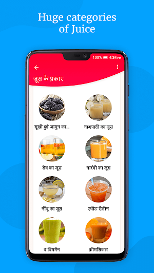Juice recipes for summer in Hindi Screenshot 1