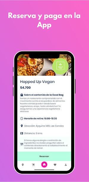 GoodMeal - ¡Rescata comida de locales cercanos! Screenshot 1
