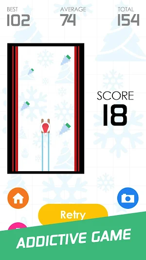 Sliding Santa Screenshot 1