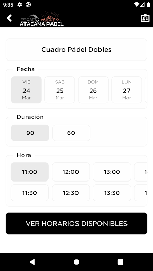 Espacio Atacama Padel Screenshot 3