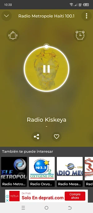 Radio Metropole Haiti 100.1 Screenshot 1