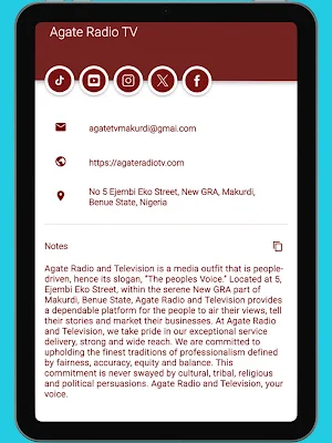 Agate News:Radio/TV&Newspaper2 Screenshot 2