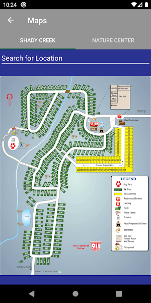 Shady Creek RV Park & Storage Screenshot 0