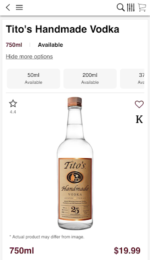 Gio's liquor Screenshot 3