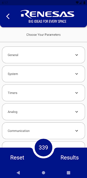 Renesas MCU Guide Screenshot 1