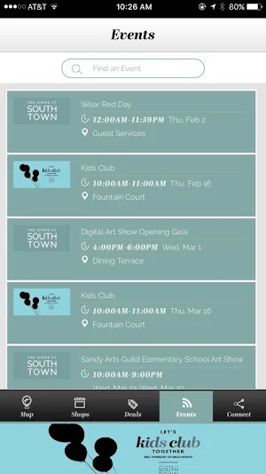 The Shops at South Town Screenshot 2
