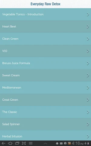 Everyday Raw Detox Screenshot 2