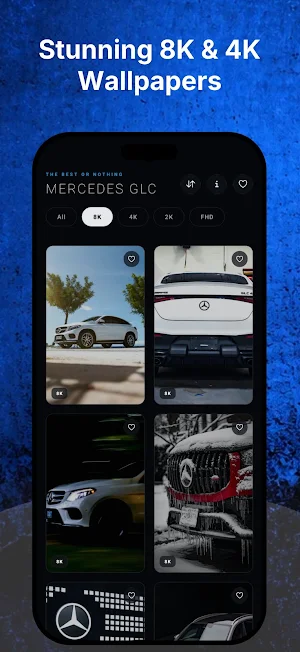 Mercedes GLC Wallpapers 4K Screenshot 1