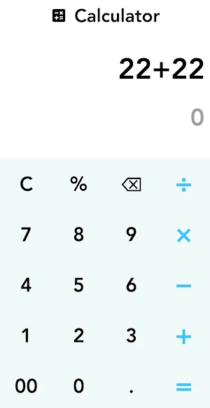 Calculator Screenshot 1