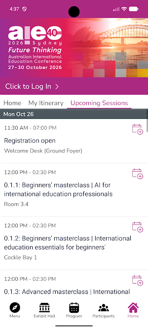 AIEC 2026 Screenshot 0