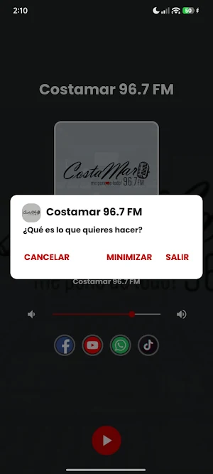 Radio Costa Mar Screenshot 1