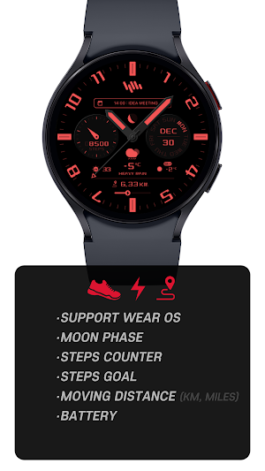 SamWatch AD Hybrid Glow Screenshot 1