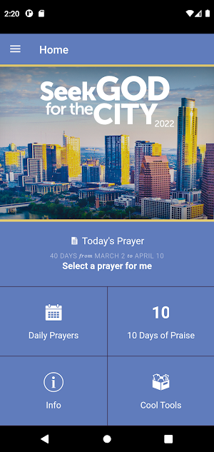 Seek God for the City 2022 Screenshot 3