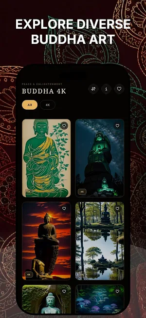 Buddha Wallpapers Screenshot 1