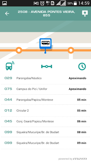 Meu Ônibus Fortaleza Screenshot 2