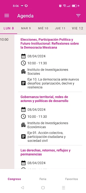 IX Congreso Nacional Screenshot 0