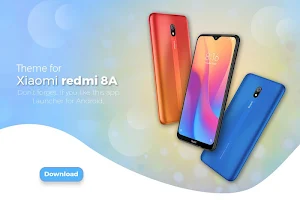 Launcher Theme for Xiaomi Redmi 8A Screenshot 0