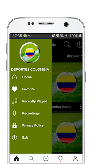 Emisoras Deportivas Colombia Screenshot 0