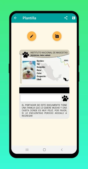 Placas para perros ID Screenshot 1