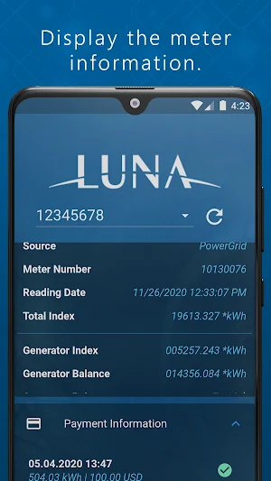 Smart Meter Screenshot 2
