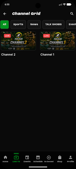 Maadi Sports Screenshot 1