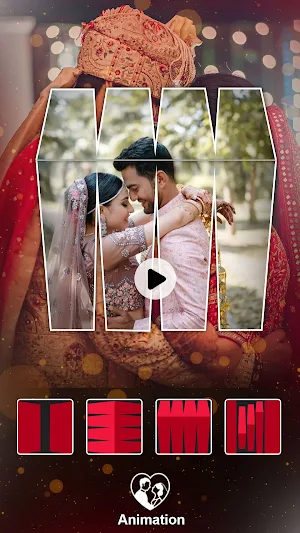 Wedding Anniversary Video Make Screenshot 1