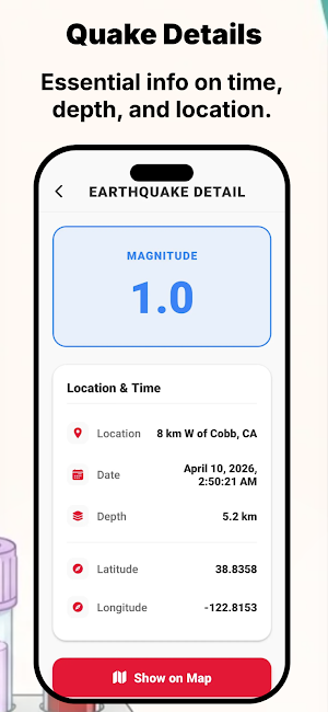 World Earthquake System Screenshot 3